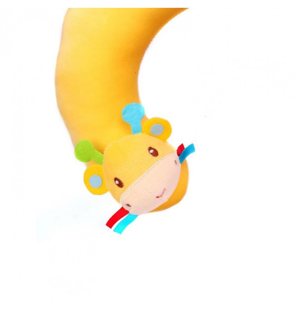 1st Step Soft Catterpillar Faced Neck Supporter Pillow - Yellow