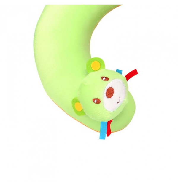 1st Step Soft Dog Faced Neck Supporter Pillow - Green