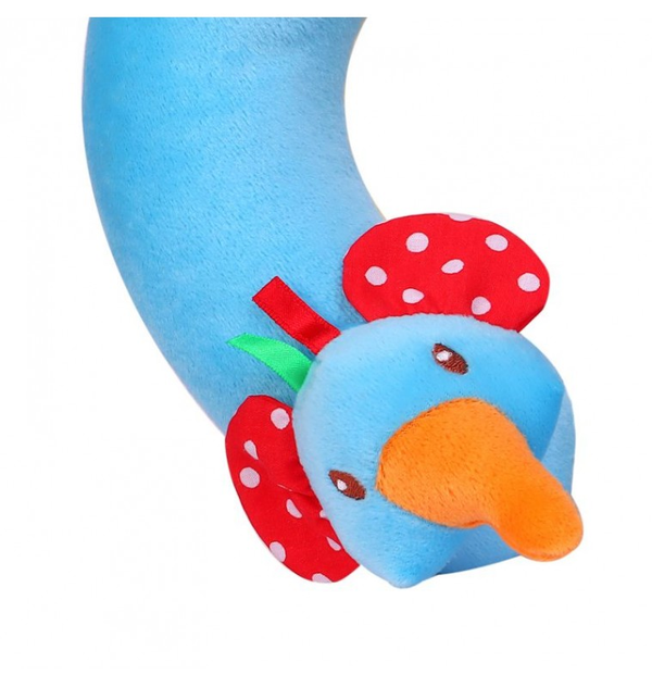 1st Step Soft Elephant Faced Neck Supporter Pillow - Blue