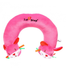 1st Step Soft Rabbit Faced Neck Supporter Pillow - Pink with Blue
