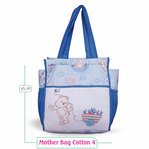 Mother bag Cotton Jhola - Blue
