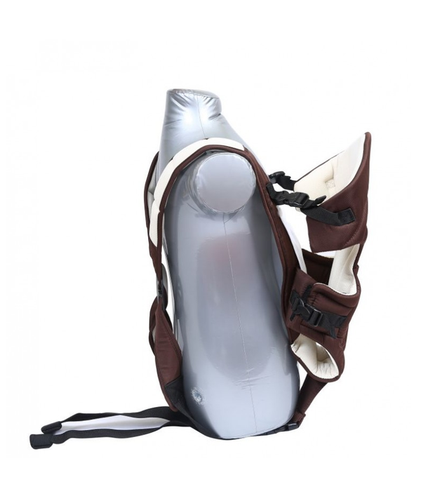 1st Step 2 Way Baby Carrier With Cross-Over Shoulder Straps And Storage Pocket (Brown)