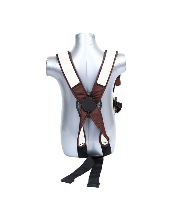 1st Step 2 Way Baby Carrier With Cross-Over Shoulder Straps And Storage Pocket (Brown)