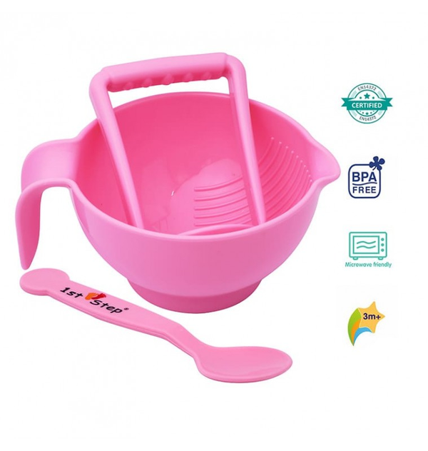 1st Step BPA Free Food Grinder With Spoon