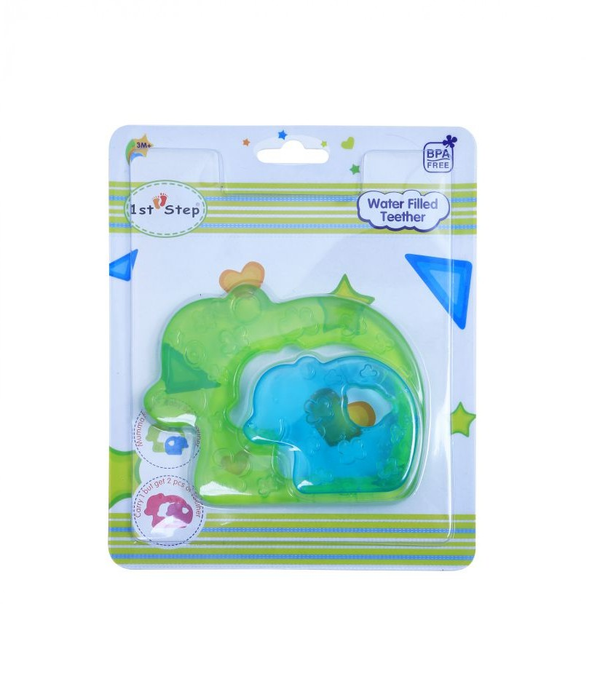 1st Step Water Filled Teether (Green & Blue)