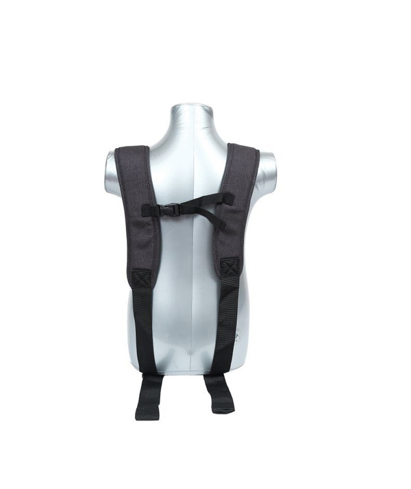 1st Step 3 Way Carrier With Adjustable Padded Straps & Side Openings, Attachable Hood And Storage Pocket (Grey)