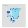 1st Step New Born Baby Gift Set Pack Of 4 (Blue)