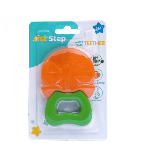 1st Step Water Filled Teether (Orange)