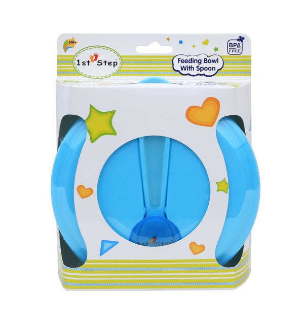 1st Step BPA Free Feeding Bowl With Spoon