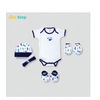 1st Step New Born Baby Gift Set Pack Of 6 (Blue)