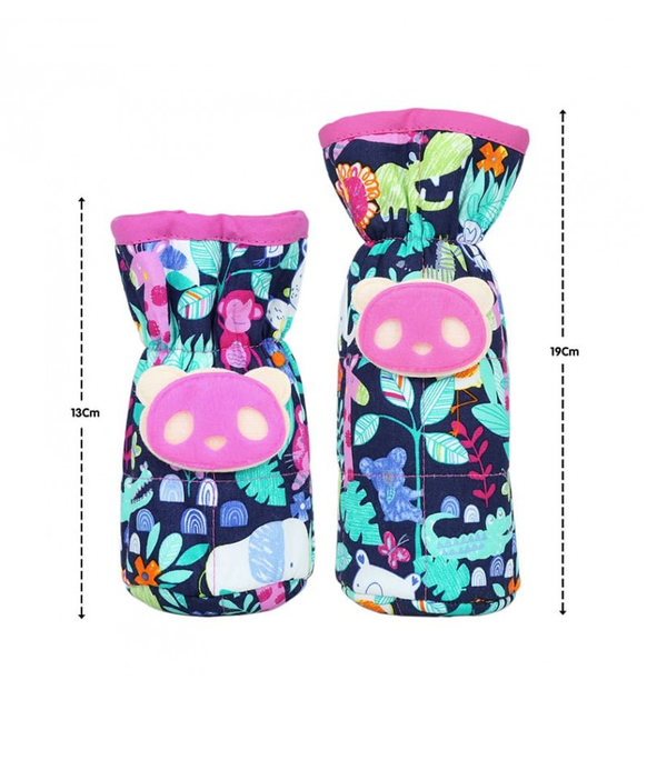1st Step Bottle Cover With Animal Face Motif (Pack Of 2)