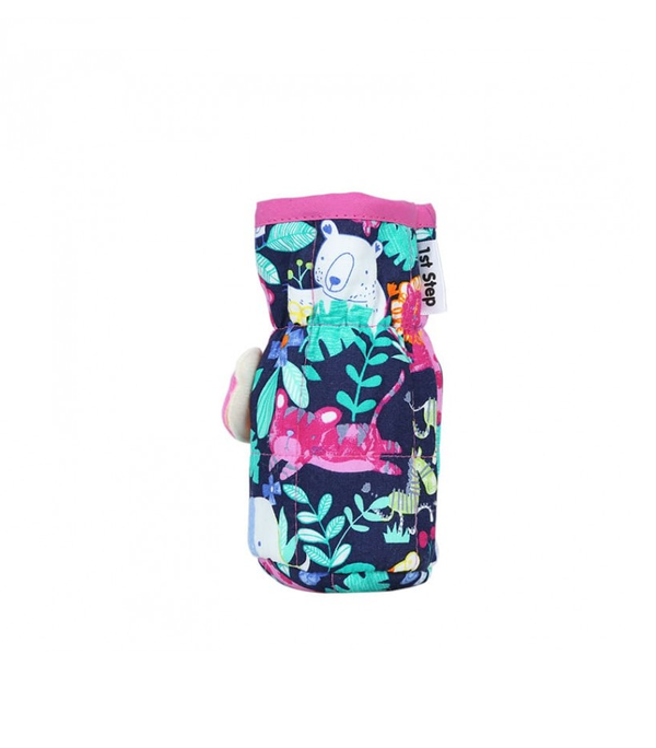 1st Step Bottle Cover With Animal Face Motif (Pack Of 2)