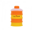 1st Step BPA Free Polypropylene 4-Tier Milk Powder Container- Orange