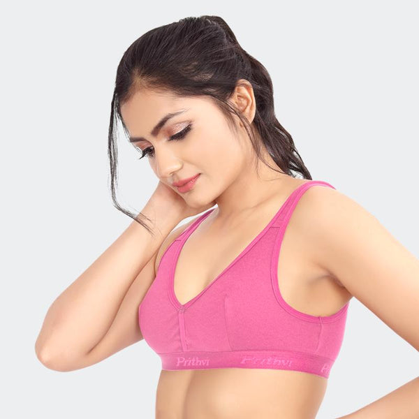 Prithvi Sports Plain Bras