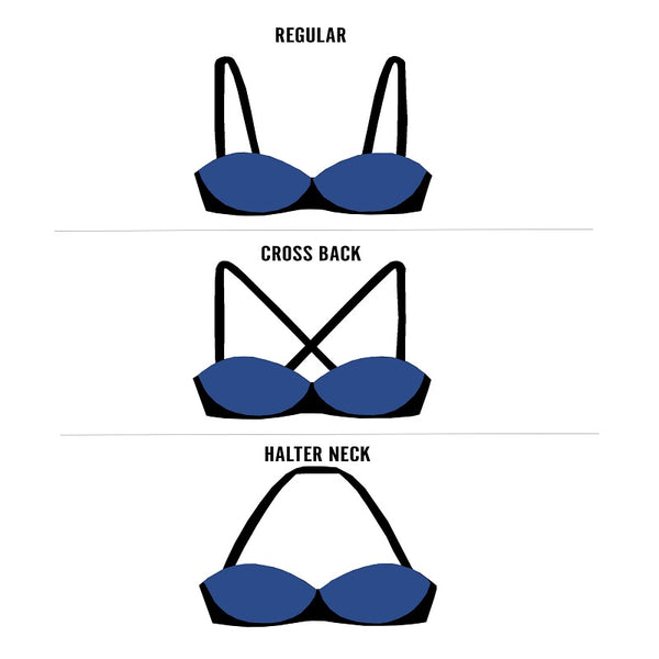 Naiduhall Print & Deep Low Back Padded Brassieres (UC 07)