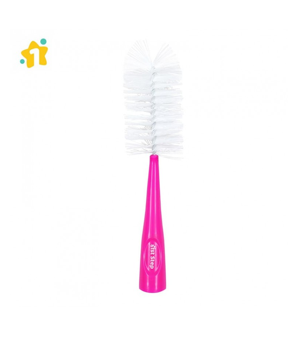 1st Step Bottle And Nipple Cleaning Brush-Pink