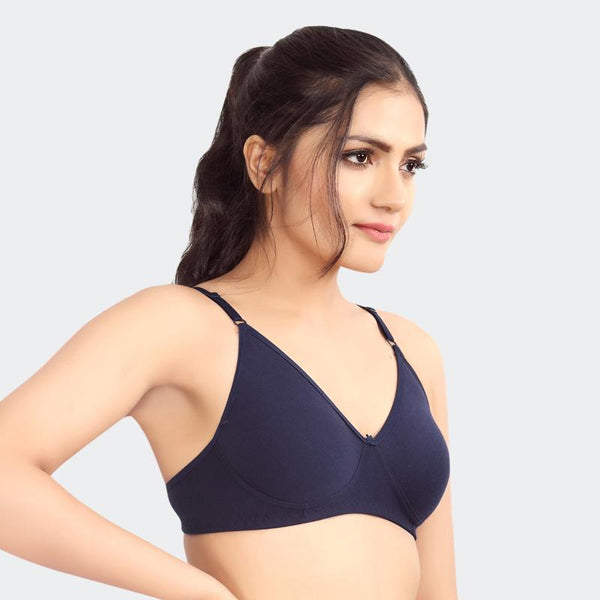 Prithvi Rosni Plain Bras