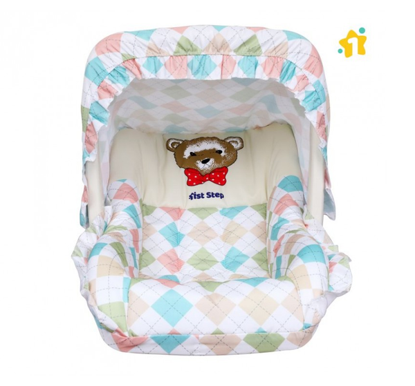 1st Step 5 In 1 Carrycot With Anti-Mosquito Mesh (Cream)