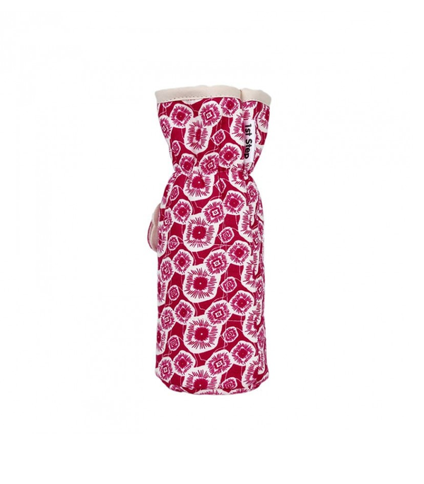 1st Step Bottle Cover With Animal Face Motif (Pack Of 2)-Red