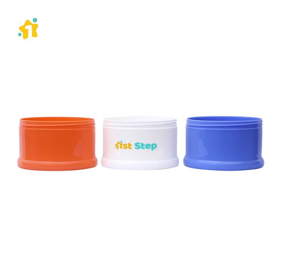 1st Step BPA Free 3 Tier Milk Powder And Food Storage Containe
