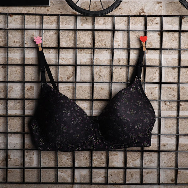 Naiduhall Print & Deep Low Back Padded Brassieres (UC 07)