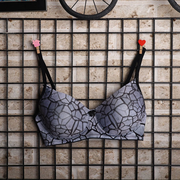 Naiduhall Print & Deep Low Back Padded Brassieres (UC 07)