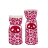 1st Step Bottle Cover With Animal Face Motif (Pack Of 2)-Red
