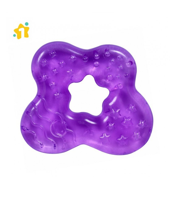 1st Step Water Filled Teether (orange,Blue,Pink)