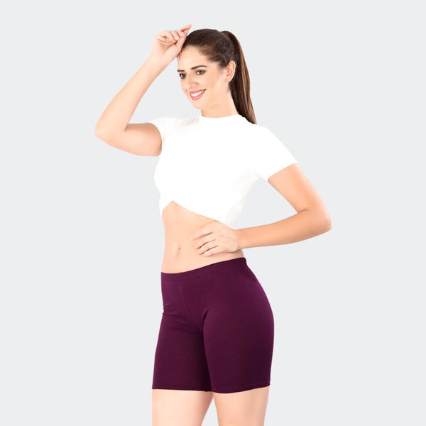 Prithvi Yoga Shorts Plain Panties
