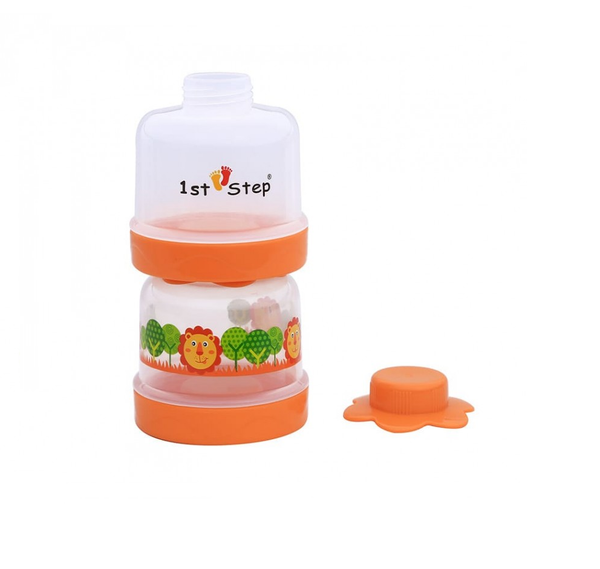 1st Step BPA Free Polypropylene 4-Tier Milk Powder Container