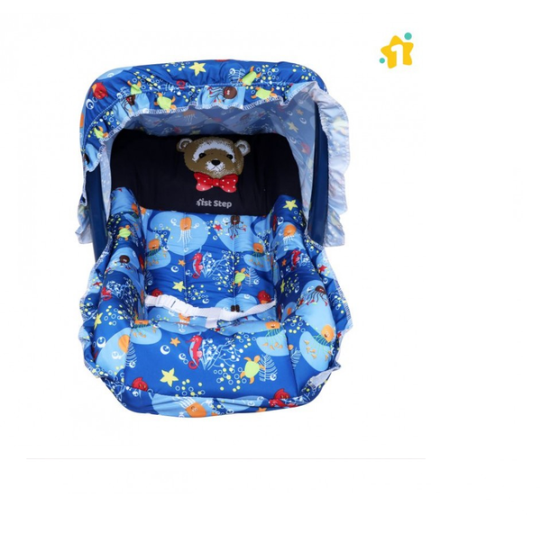1st Step 5 In 1 Carrycot With Anti-Mosquito Mesh - Blue