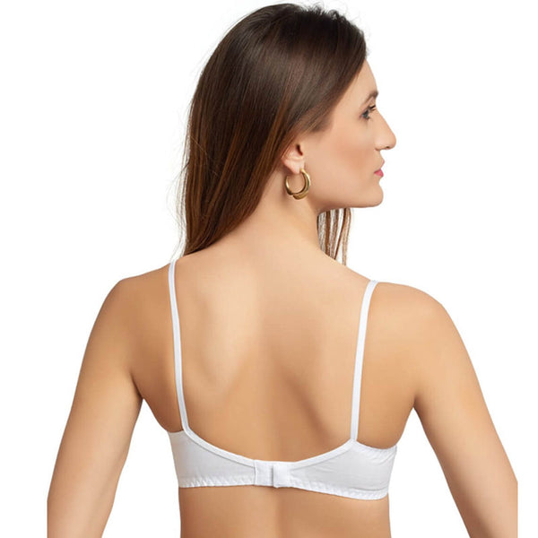 WHITE Bra- DEW DROPS