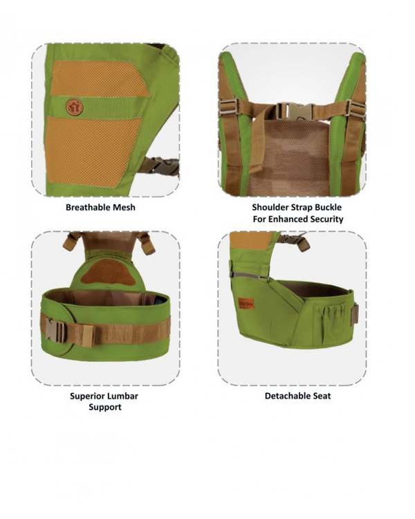 Baby Carriage - Green