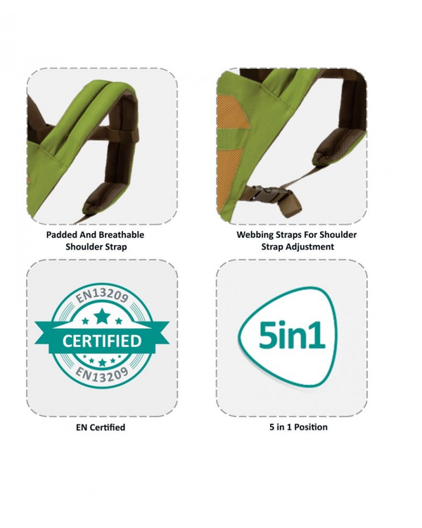 Baby Carriage - Green