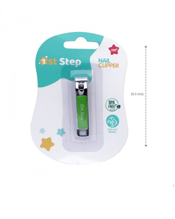 1st Step Easy Grip Baby Nail Clipper - Green
