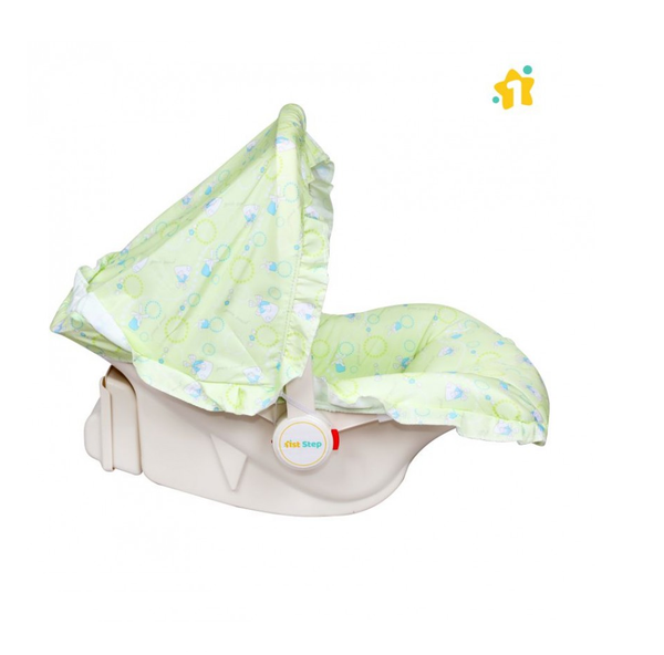 1st Step 5 In 1 Carrycot With Anti-Mosquito Mesh - Green