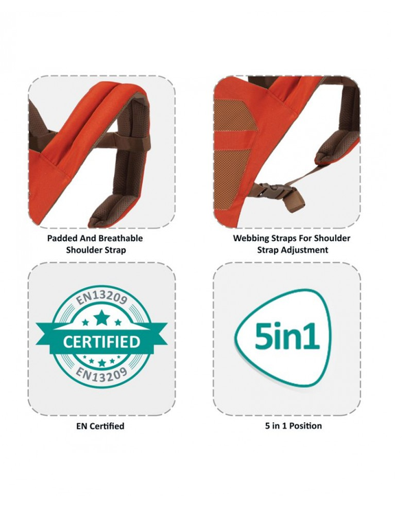 Baby Carriage - Orange