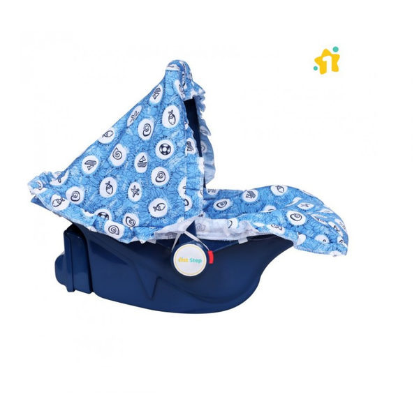 1st Step 5 In 1 Carrycot With Anti-Mosquito Mesh - Blue