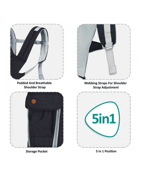 Baby Carriage - Brown