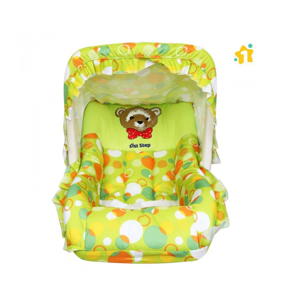 1st Step 5 In 1 Carrycot With Anti-Mosquito Mesh - Green