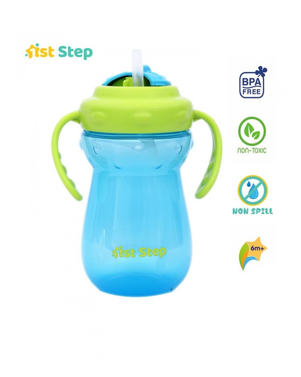 1st Step BPA Free Straw Sipper - Blue