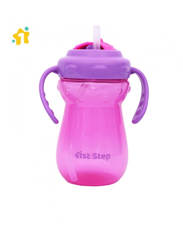 1st Step BPA Free Straw Sipper - Pink