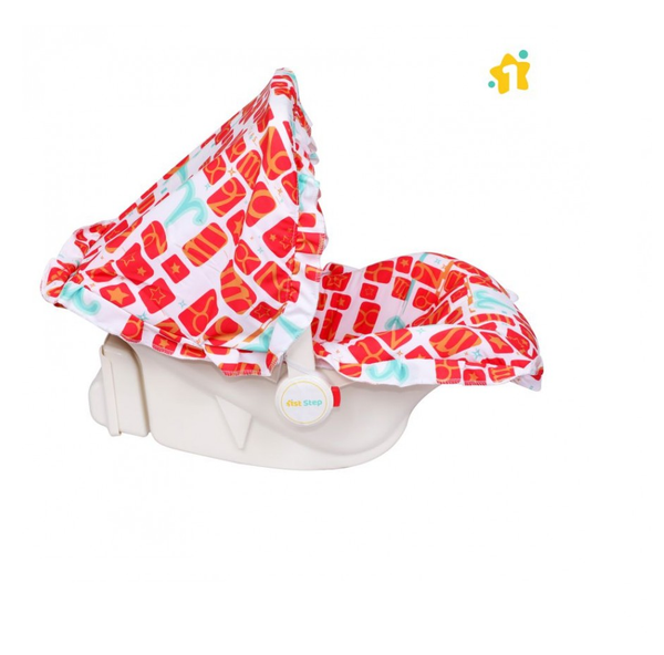 1st Step 5 In 1 Carrycot With Anti-Mosquito Mesh - Red