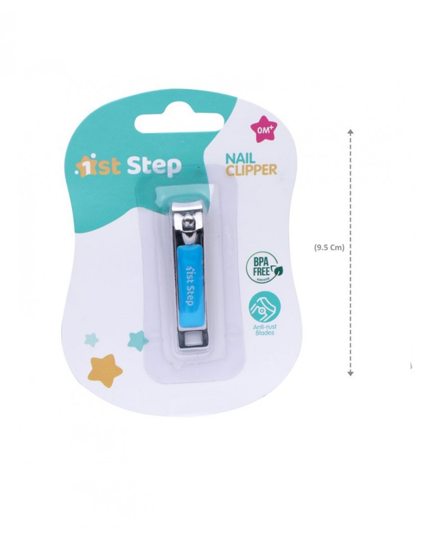 1st Step Easy Grip Baby Nail Clipper - Blue