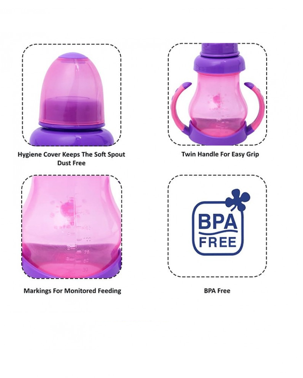 1st Step Soft Spout Sipper Cup - Pink