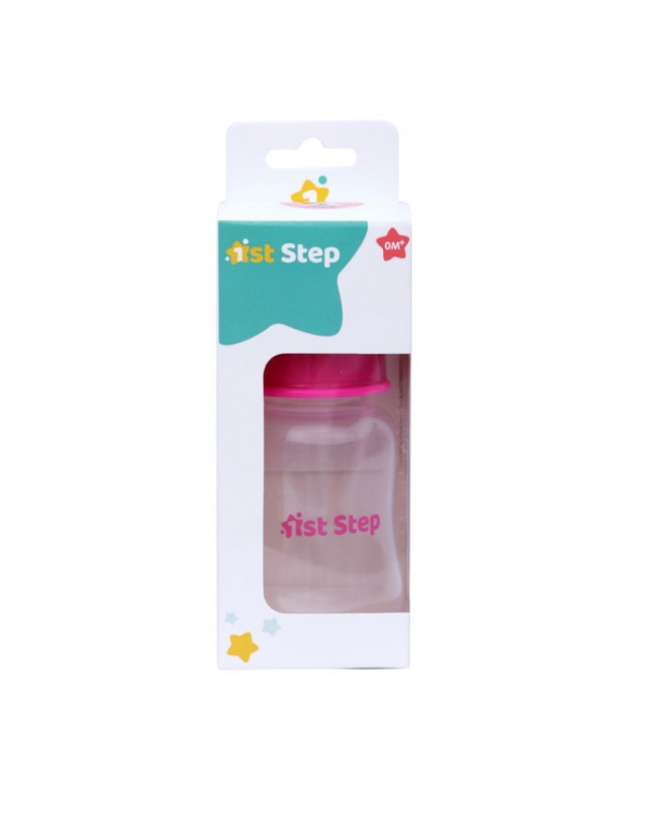 1st Step 125 Ml Feeding Bottle - Pink