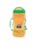1st Step Spill Proof BPA Free Straw Sipper With Strap - Orange