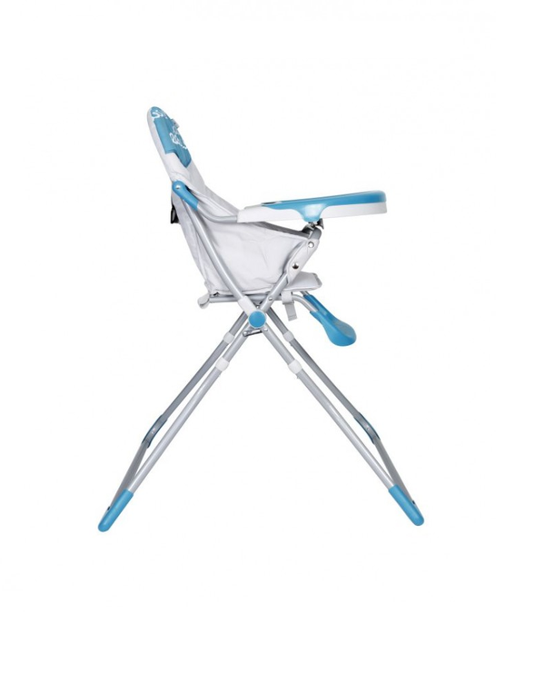 1st Step High Chair With 5 Point Safety Harness-Blue