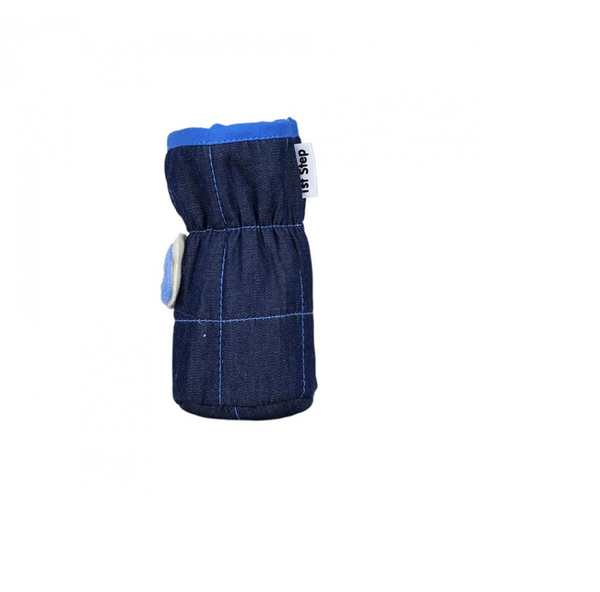 1st Step Denim Bottle Cover With Animal Face Motif (Pack Of 2)