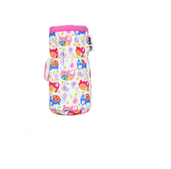 1st Step Bottle Cover With Animal Face Motif (Pack Of 2)